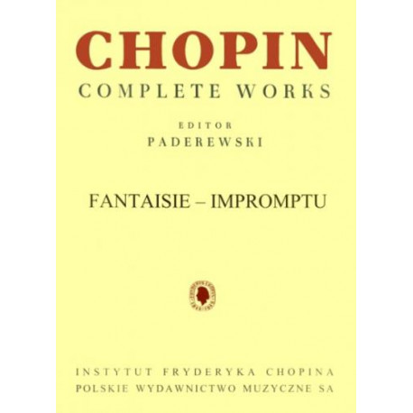 Fryderyk Chopin  Fantasie-Impromptu cis-moll op. 66, CWS na fortepian
