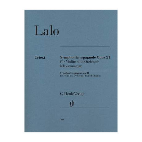 Lalo, É: Symphonie espagnole for Violin and Orchestra d minor op. 21