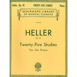 Heller: Twenty Five Studies For The Piano Op. 47