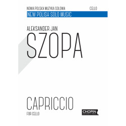Capriccio for cello Aleksander Jan Szopa