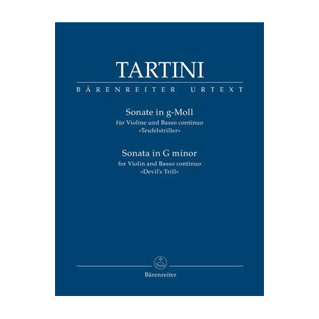 Tartini, Giuseppe: Sonata for Violin and Basso continuo in G minor "Devil's Trill"