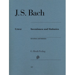 Bach, J S: Inventions and Sinfonias BWV 772-801