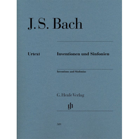 Bach, J S: Inventions and Sinfonias BWV 772-801