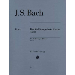 Bach, J S: Well-Tempered Clavier BWV 870-893 Vol. 2