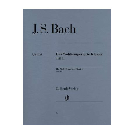 Bach, J S: Well-Tempered Clavier BWV 870-893 Vol. 2