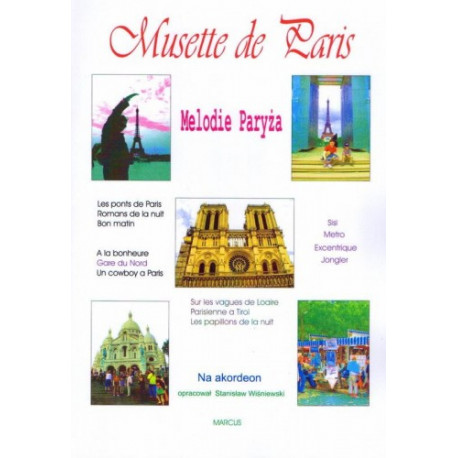 Musette de Paris Melodie Paryża na akordeon