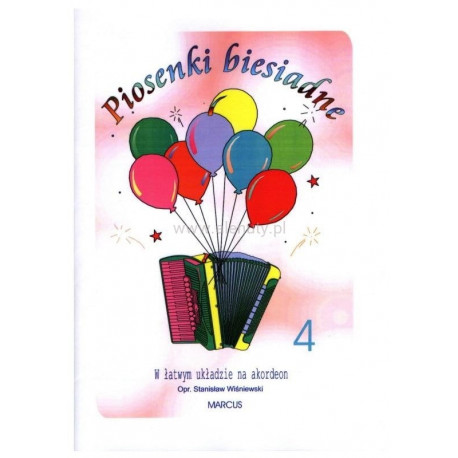 Piosenk biesiadne 4 na akordeon