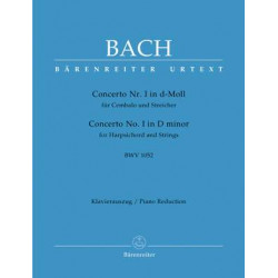 Bach, JS: Concerto for Keyboard No.1 in D minor