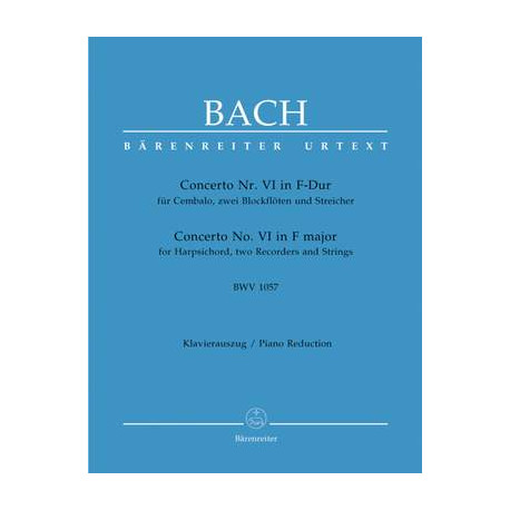 Bach, JS: Concerto for Keyboard No.6 in F