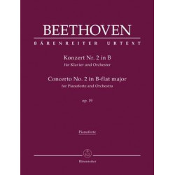 Beethoven, Ludwig van: Concerto for Pianoforte and Orchestra no. 2 B-flat major op. 19