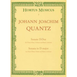 Quantz, J: Sonata in D from Fuerstenbergiana