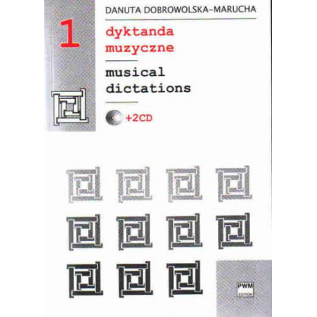 Dyktanda muzyczne 1 ( + 2cd) Danuta Dobrowolska - Marucha