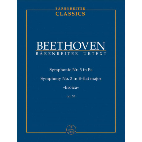 Beethoven, L van: Symphony No.3 in E-flat, Op.55 (Eroica) (Urtext)