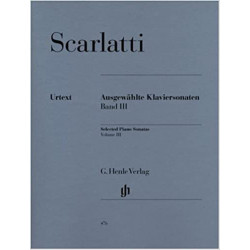 Selected piano sonatas v3  Domenico Scarlatti