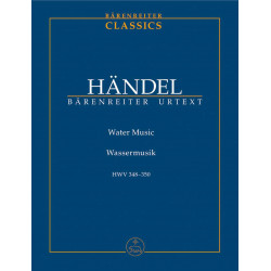 Handel, GF: Water Music (HWV 348-350) (Urtext)