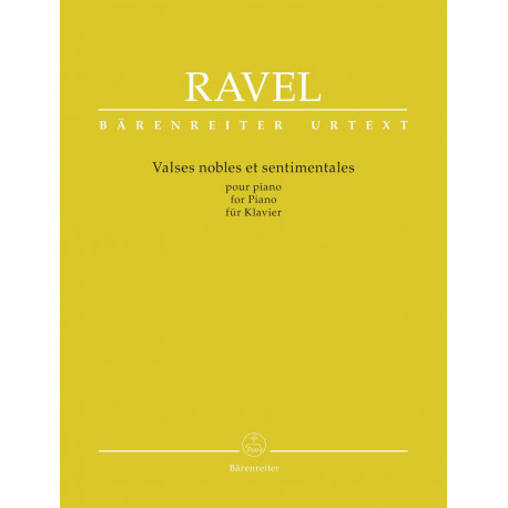 Ravel, Maurice: Valses nobles et sentimentales for Piano