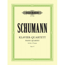 Schumann, R: Piano Quartet in E flat Op.47