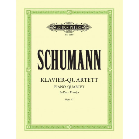 Schumann, R: Piano Quartet in E flat Op.47
