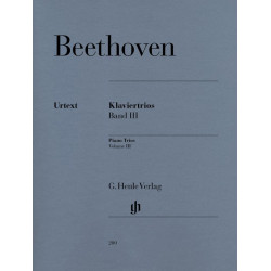 Beethoven, L v: Piano Trios Band 3