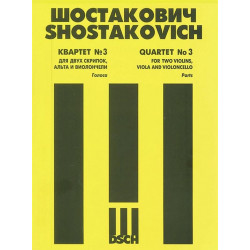 Shostakovich, D: String Quartet No. 3 op. 73