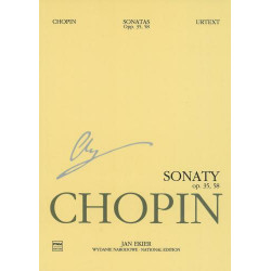 Chopin Sonaty op. 35, 58 WN na fortepian