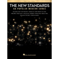The new standards 64 popular modern song Easy piano