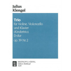 Trio fur Violine, Violoncello und Klavier (Kindertrio) D dur op.39 nr.2