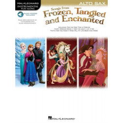 Pub Songs from Frozen, Tangled and Enchanted na saksofon altowy (+ Audio Acces)