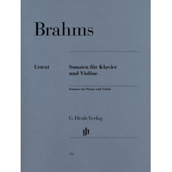 Brahms, J: Sonatas for Piano and Violin