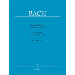 Bach, JS: Suites (6) for Cello (BWV 1007 - 1012)