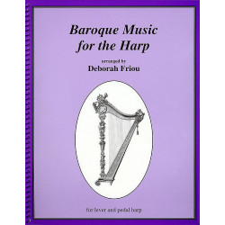 Baroque music for the Harp  arraged by Deborah Friou