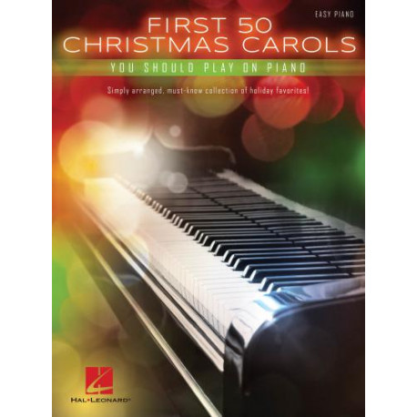 First 50 Christmas Carols You should play on piano