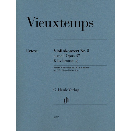 Henri Vieuxtemps: Violin Concerto no. 5 a minor op. 37