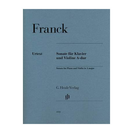 Franck, C: Sonata for Piano and Violin in A major