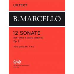Marcello, Benedetto: 12 Sonatas Vol.1