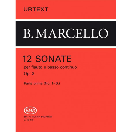 Marcello, Benedetto: 12 Sonatas Vol.1