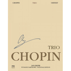 Trio op. 8 na fortepian, skrzypce,wiolonczelę Fryderyk  Chopin Wydanie Narodowe