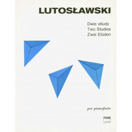 Dwie etiudy na fortepian Witold Lutosławski