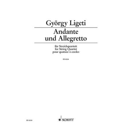 Ligeti, G: Andante and Allegretto