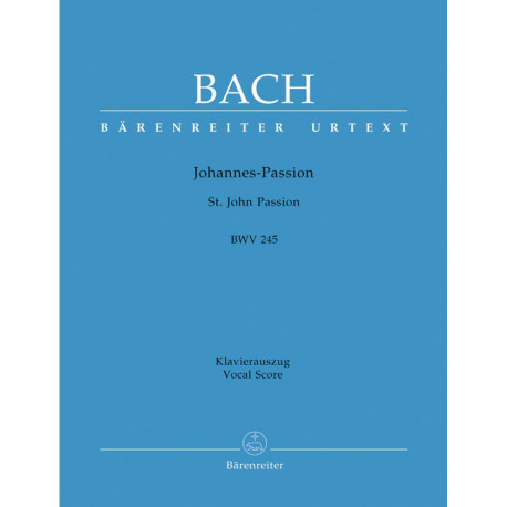 Johannes-Passion BWV 245 Jan Sebastian Bach