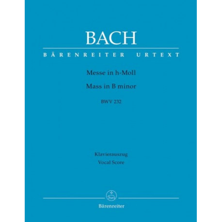 Mass in B minor, Msza h-moll  BWV 232 Jan Sebastian Bach na chór z fortepianem