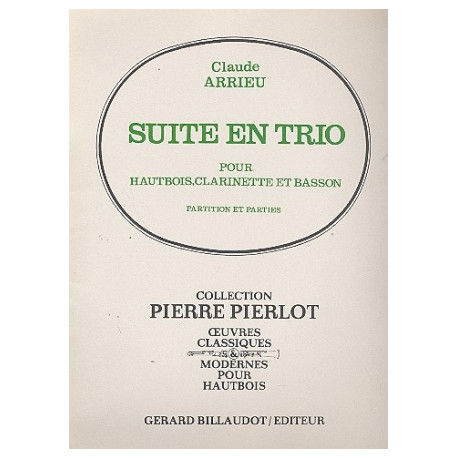 Claude Arrieu: Suite En Trio