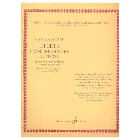 Bach: Etudes Concertantes