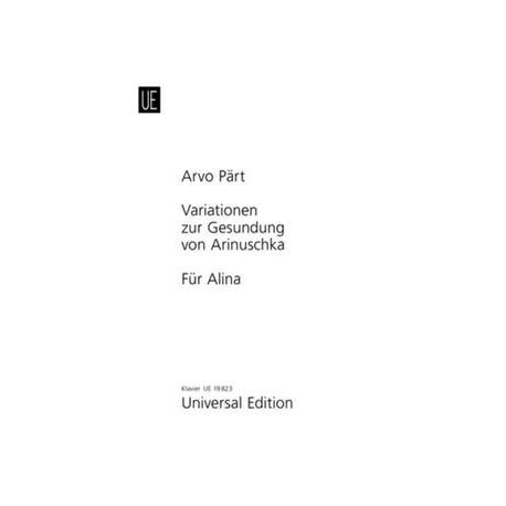 Pärt   Für Alina