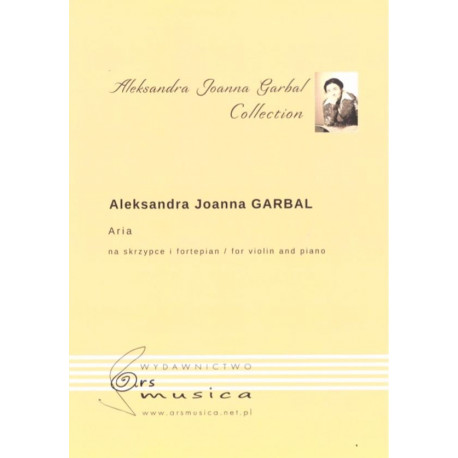 Aria na skrzypce i fortepian Aleksandra Garbal