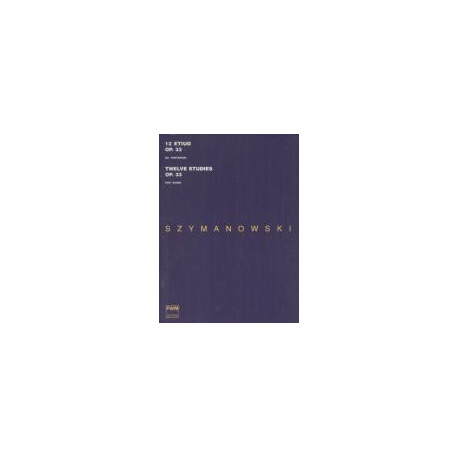 12 etiud. Karol Szymanowski