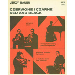 Jerzy Bauer  Czerwone i czarne etiuda na fortepian i orkiestrę