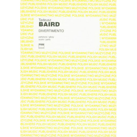 Tadeusz Baird  Divertimento na flet, obój, klarnet i fagot