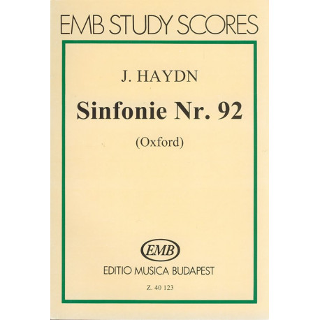 Haydn, Franz Joseph: Symphony No. 92 in G major