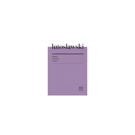 Sonata na fortepian, Witold Lutosławski
